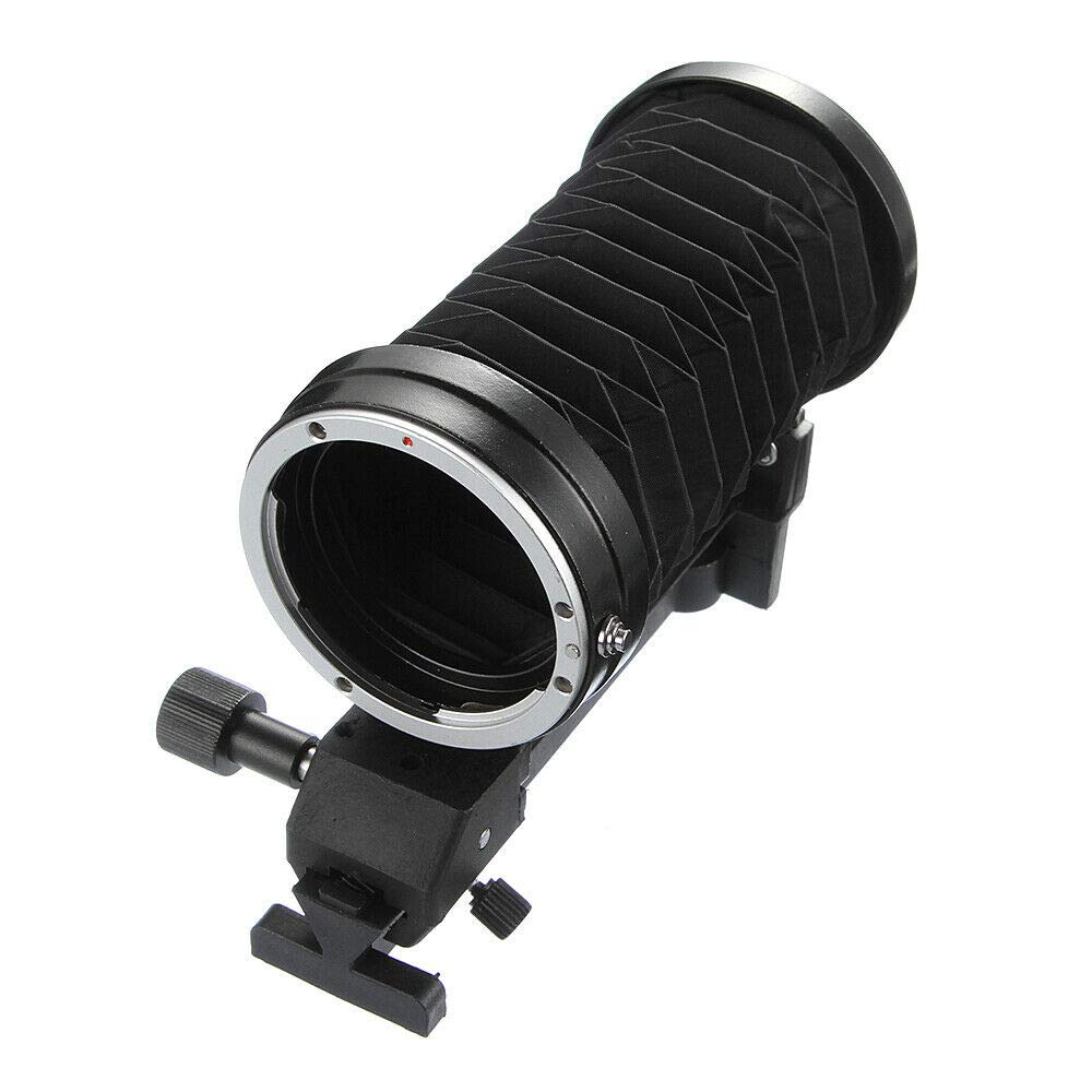 Fotga - Soufflet d'extension macro avec glissière simple rail pour Canon EOS EF EF-S Objectif de montage DSLR 5D Mark IV III, 1D 1Ds 200D 7D 6D 5D Mark II, 90D 80D 70D 77D 850D 760D 750D 1500D