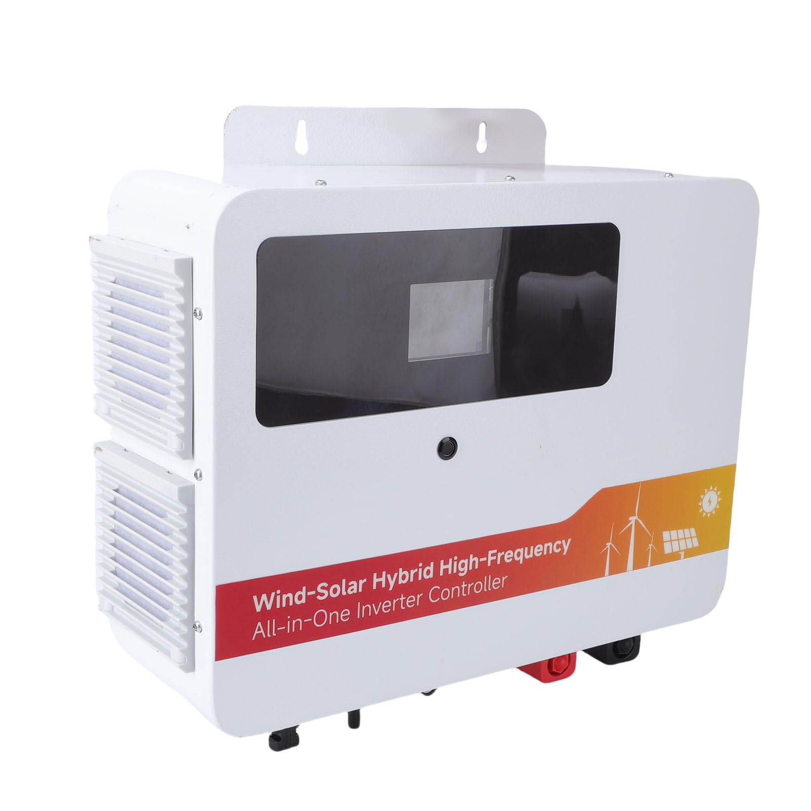 Marhynchus Hybrydowy Regulator ładowania energią słoneczną o Mocy 1000 W, Technologia Podwójnego MPPT z Blachy, Duży Wyświetlacz LCD do Systemów Energii Odnawialnej Poza siecią