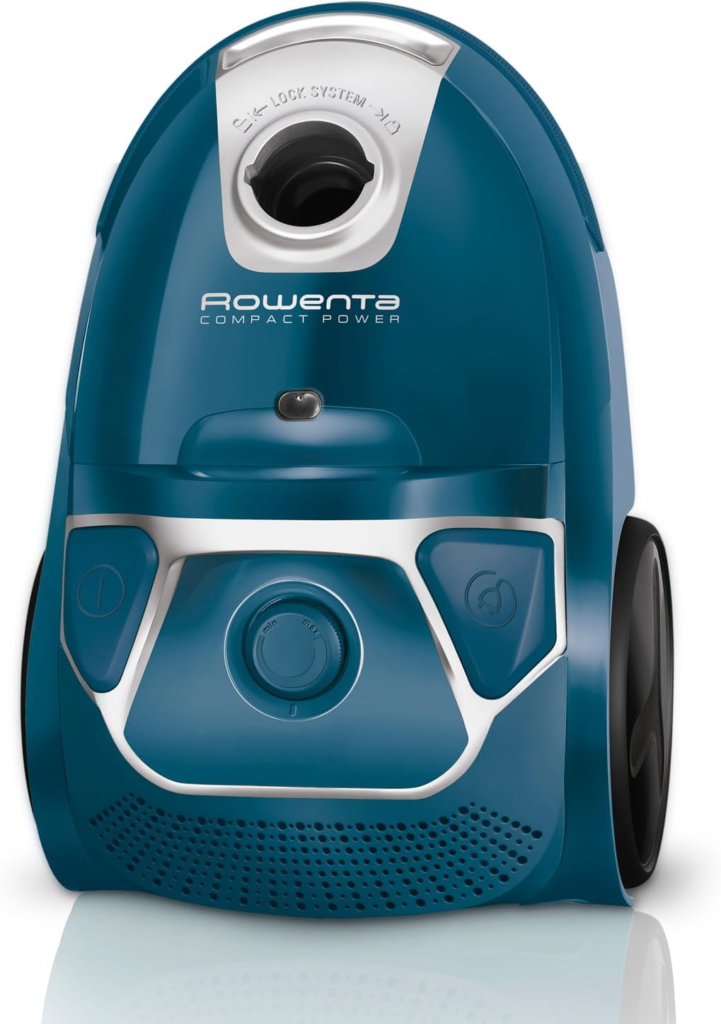 Rowenta RO3950 Compact Power Bagged Vacuum Cleaner, front view