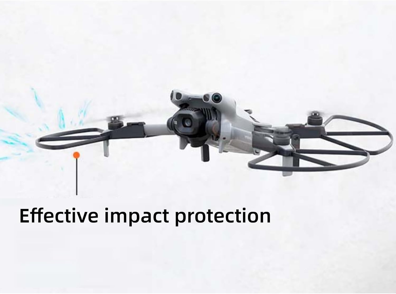 Ferbao Propeller Guard for DJI Mini 5 Pro,Propellers Protector with Landing Gear for DJI Mini 5 Pro Accessories (Black,Propeller Guard) black Propeller Guard