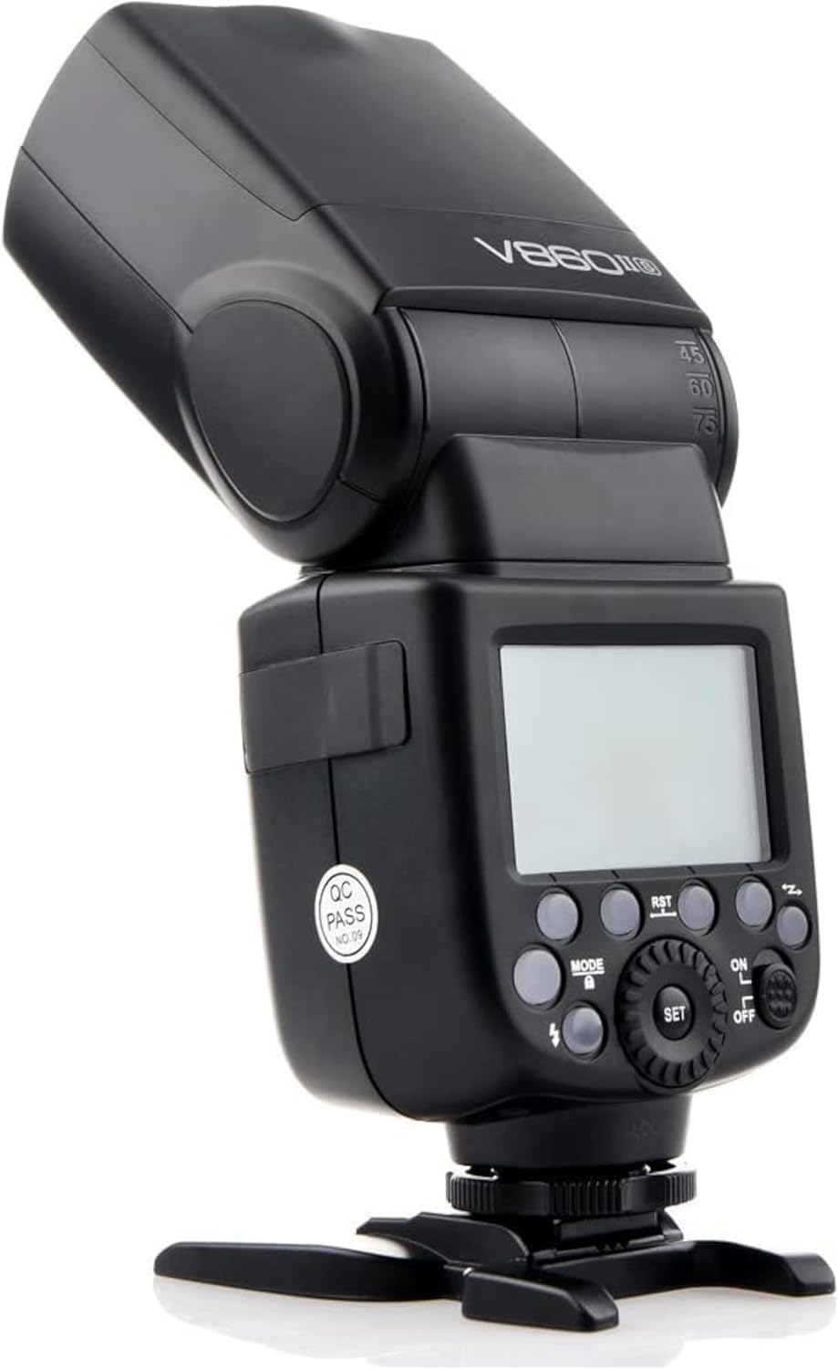 Godox Ving V860II-S Camera Flash Speedlite for Sony Camera with Godox S2 Speedlite Bracket, 2.4G TTL GN60 1/8000s HSS, Rechargable Li-ion Battery, 650 Full Power, External Flash Compatible for Sony