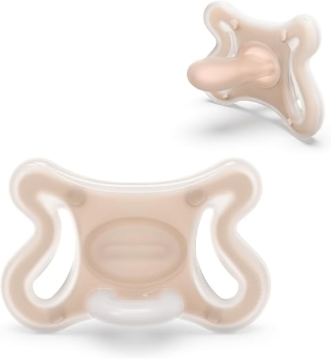 Suavinex, Chupete Recién Nacido Zero Zero con Tetina Fisiológica SX Pro para Bebés 0 a 6 Meses, Hipoalergénico, Apto para Pieles Sensibles, Silicona Skin-Friendly, Respeta la Lactancia, Light