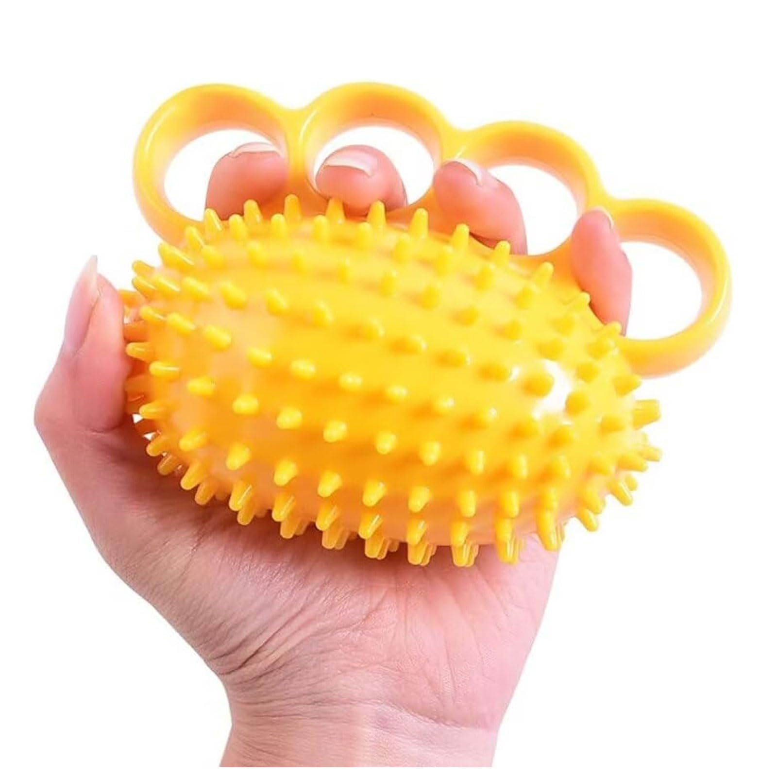 Hand Exercise Ball Finger Trainer - Kneading Ball for Hands Therapy, Strengthening of Hand, Improve Flexibility Squeeze Stress Relief Balls