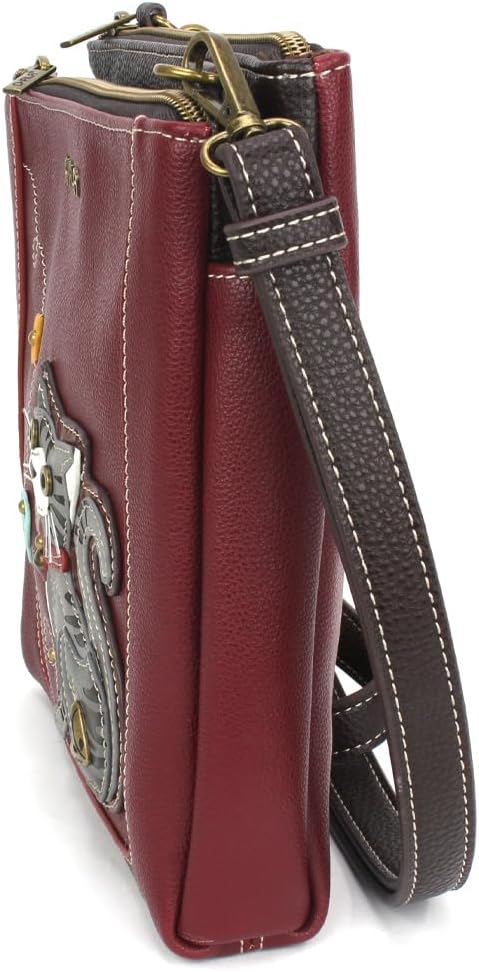 CHALA Merry Messenger RFID Protected Women Faux Leather Shoulder Purse with Adjustable Crossbody Strap | RFID Protected, Faux Leather - Image 3