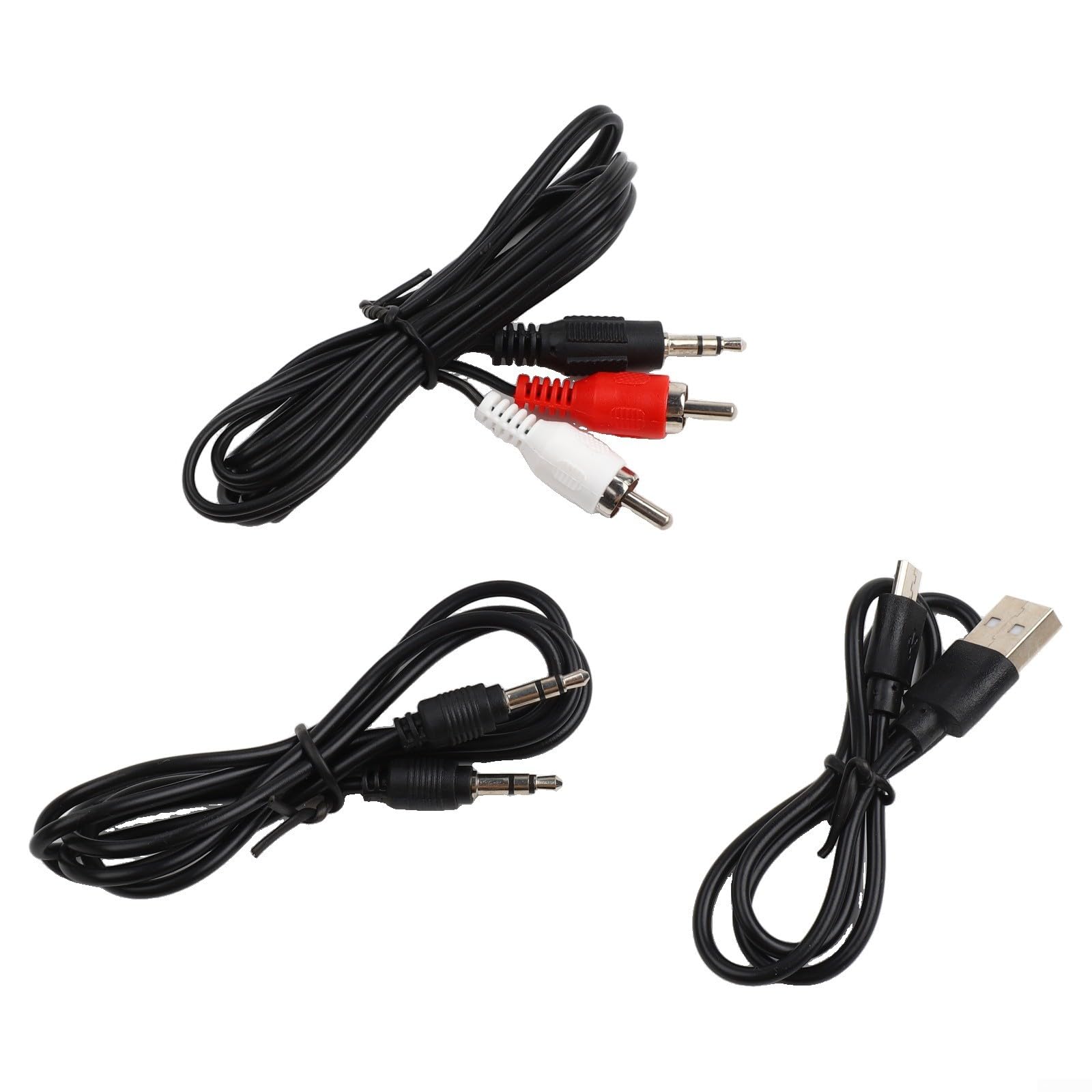 Para transmisor RCA para TV, adaptador de audio inalámbrico con dual, hasta 3 auriculares de conexión, bajo retardo para música y juegos, PC portátil, tableta, transmisión de 5-8 m