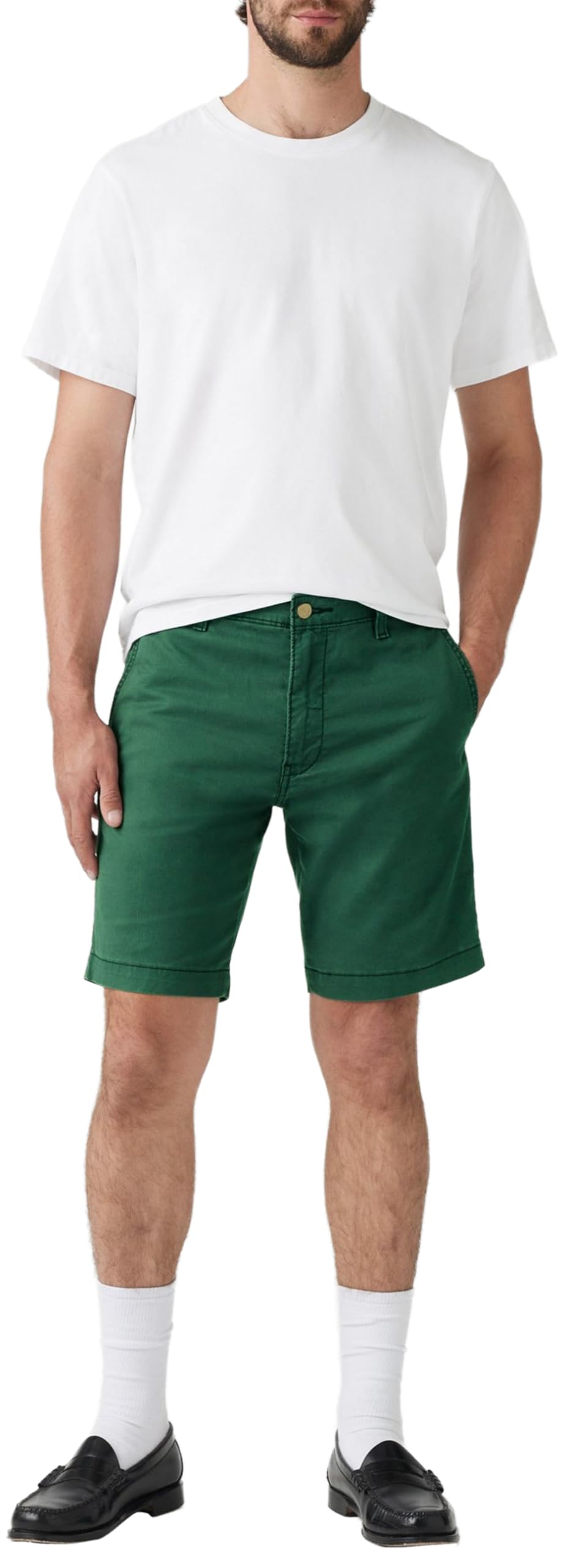 Xx Chino Shorts II Dark Green S Lt Wgt M, dunkelgrün, 30W