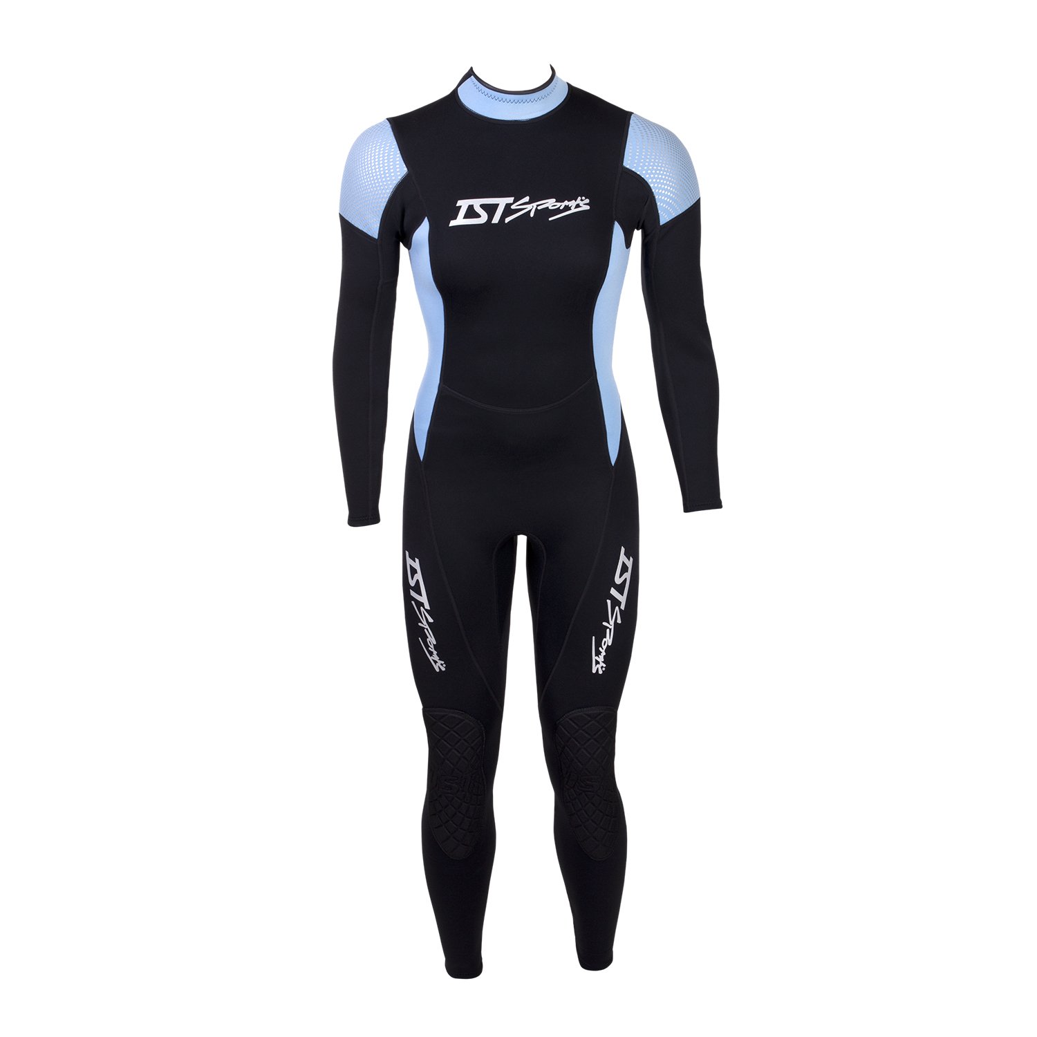 IST 2.5mm Flatlock Stitching Jumpsuit with Super-Stretch Armpit Women 13