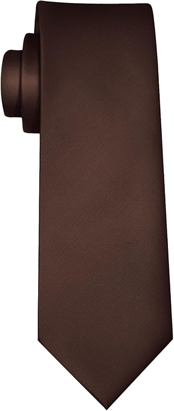 Mens Classic Satin 3.15" Soild Color Necktie Wedding Business Tie & Gift Box