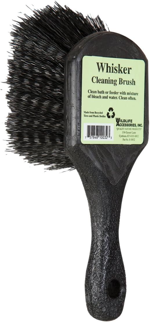 Wildlife Accessories S-10032 Whisker Bird Bath Brush, 8-Inch