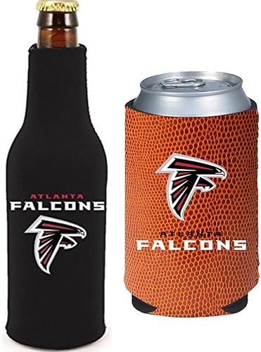 Miniatura 82 de Soporte aislante para latas y botellas de fútbol, hielera Huggie (escudo verde de Nueva York/logotipo (Jets)