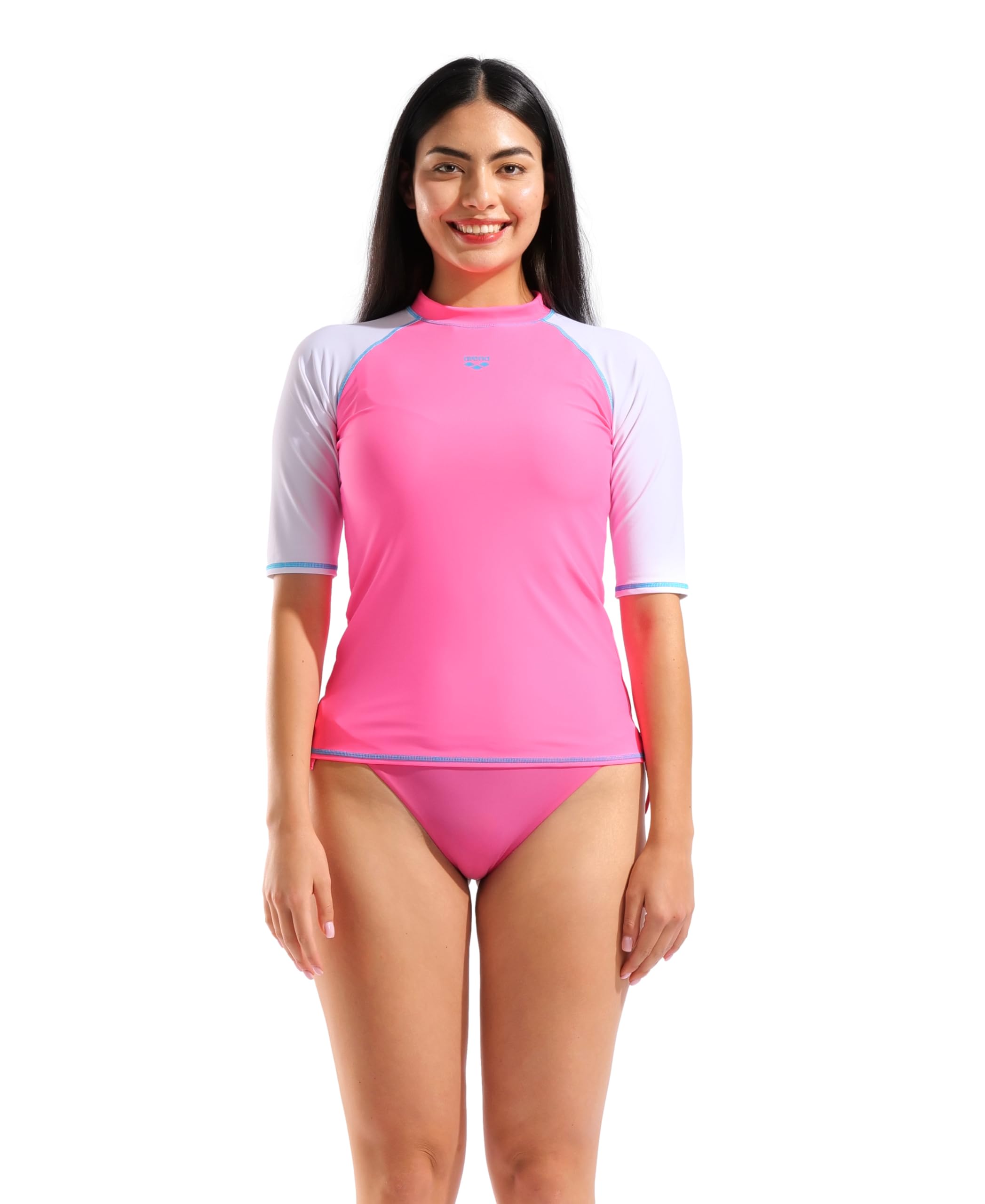 Arena Damen W Arena Rash Vest S/S Graphic Shirt