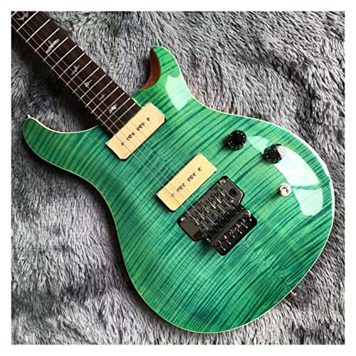 AMINIY Guitare électrique avec Pick-up Full Taille Touche d’érable Panneau en Acajou Jazz Electric Guitar P90 Pickup… - Les Beatles, Paul McCartney, John Lennon, RIngo Starr, George Harrison AMINIY Guitare électrique avec Pick-up Full Taille Touche d'érable Panneau en Acajou Jazz Electric Guitar P90 Pickup… – Image 7