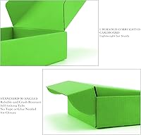Vista 3 de Cajas de cartón, cajas de envío, paquete de 15 cajas de cartón corrugado reciclables, cajas pequeñas para correo, almacenamiento y regalos