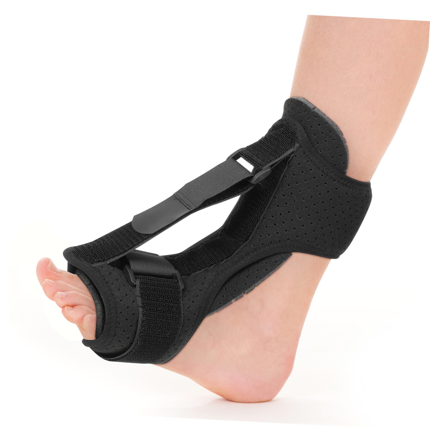 HAWILLOSCH Nkle Support for Boys and Girls Foot Drop Orthosis Breathable Compression Sprain Support Foot Fracture