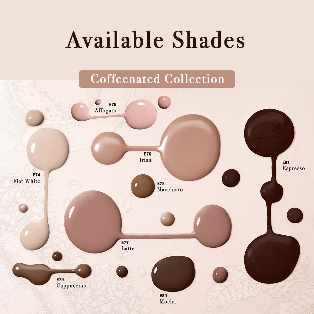Lotus Make-Up Ecostay Nail Enamel Espresso E81 | Easy to Apply | Glossy Finish | 10ml - Image 4 thumbnail