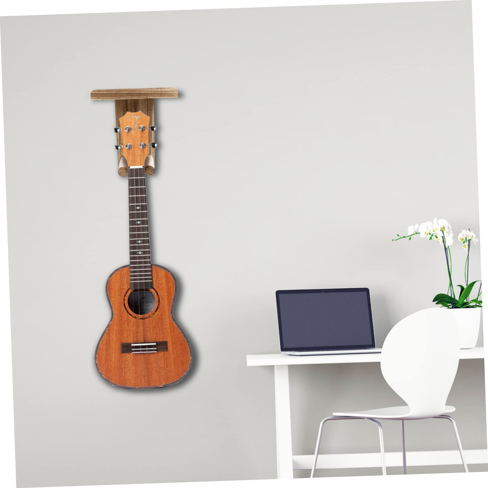 2pezzi Supporto Per Chitarra Acustica in Legno Gancio Da Parete Per Chitarra Resistente Per Casa e Negozio Facile Da Installare