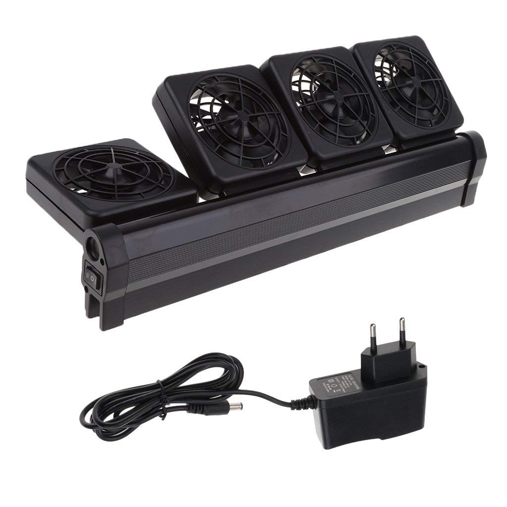 Prise EU 12V Aquarium Ventilateur de Refroidissement/Ventilateur à Pince Refroidisseur Semi-conducteur