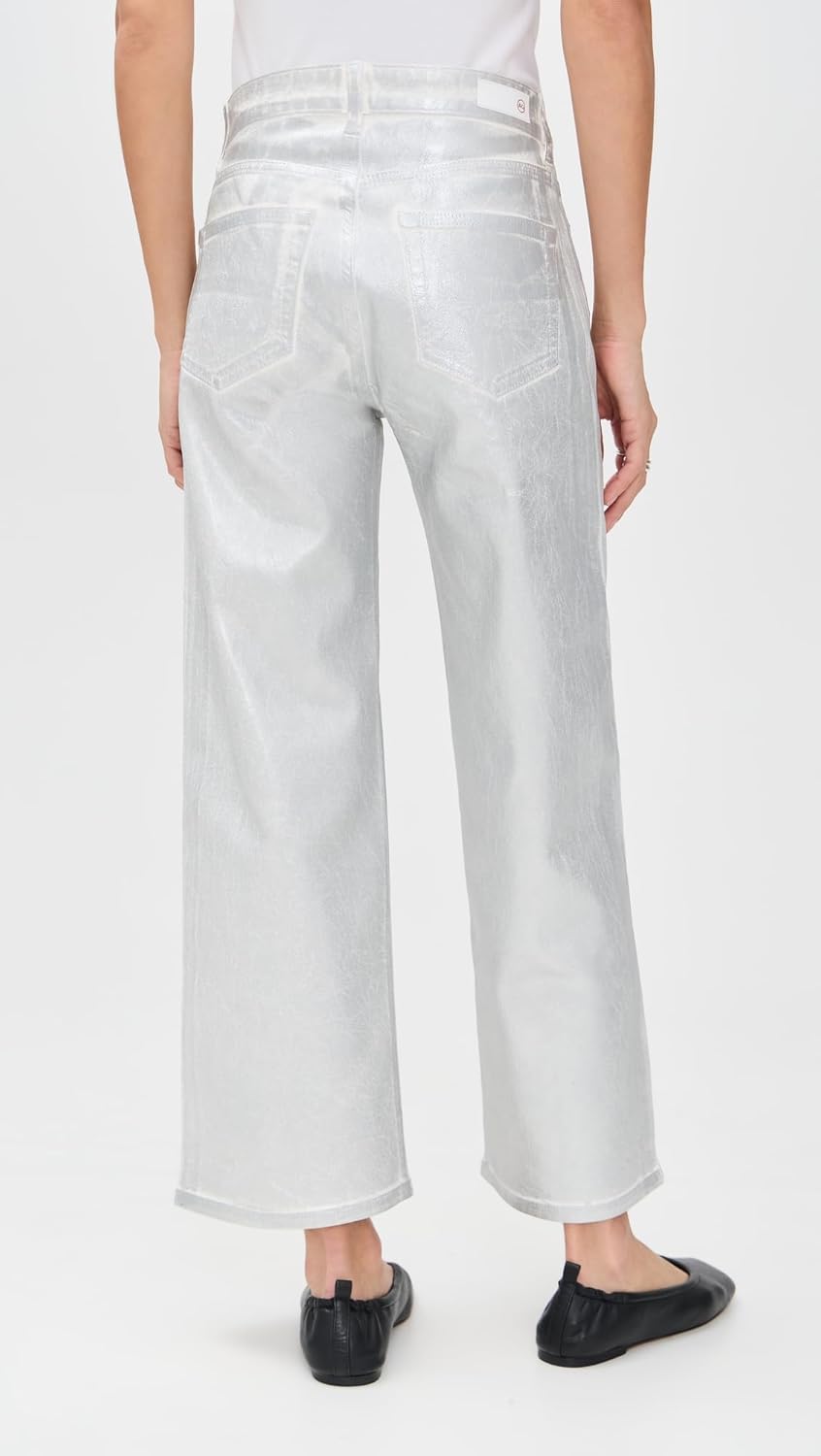 AG Adriano Goldschmied Women's Saige Wide Leg Crop Jeans - Image 3