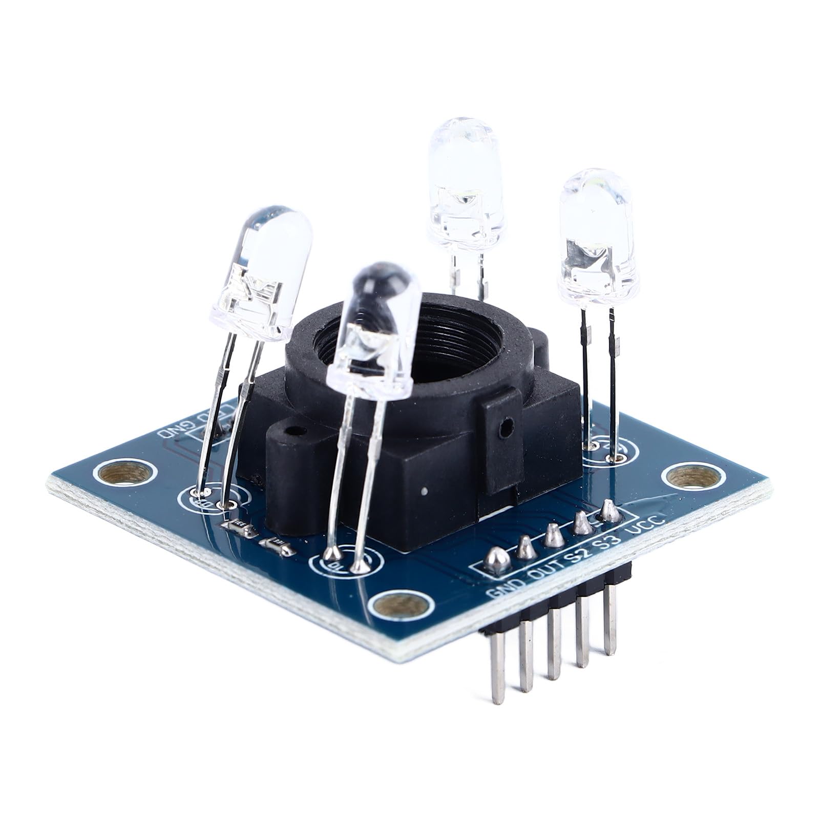 Module de Capteur de Couleur GY 31 TCS3200, Capteur de Reconnaissance des Couleurs de Haute Précision, Forte compatibilité pour des Travaux Pratiques, Application Multi-scénarios