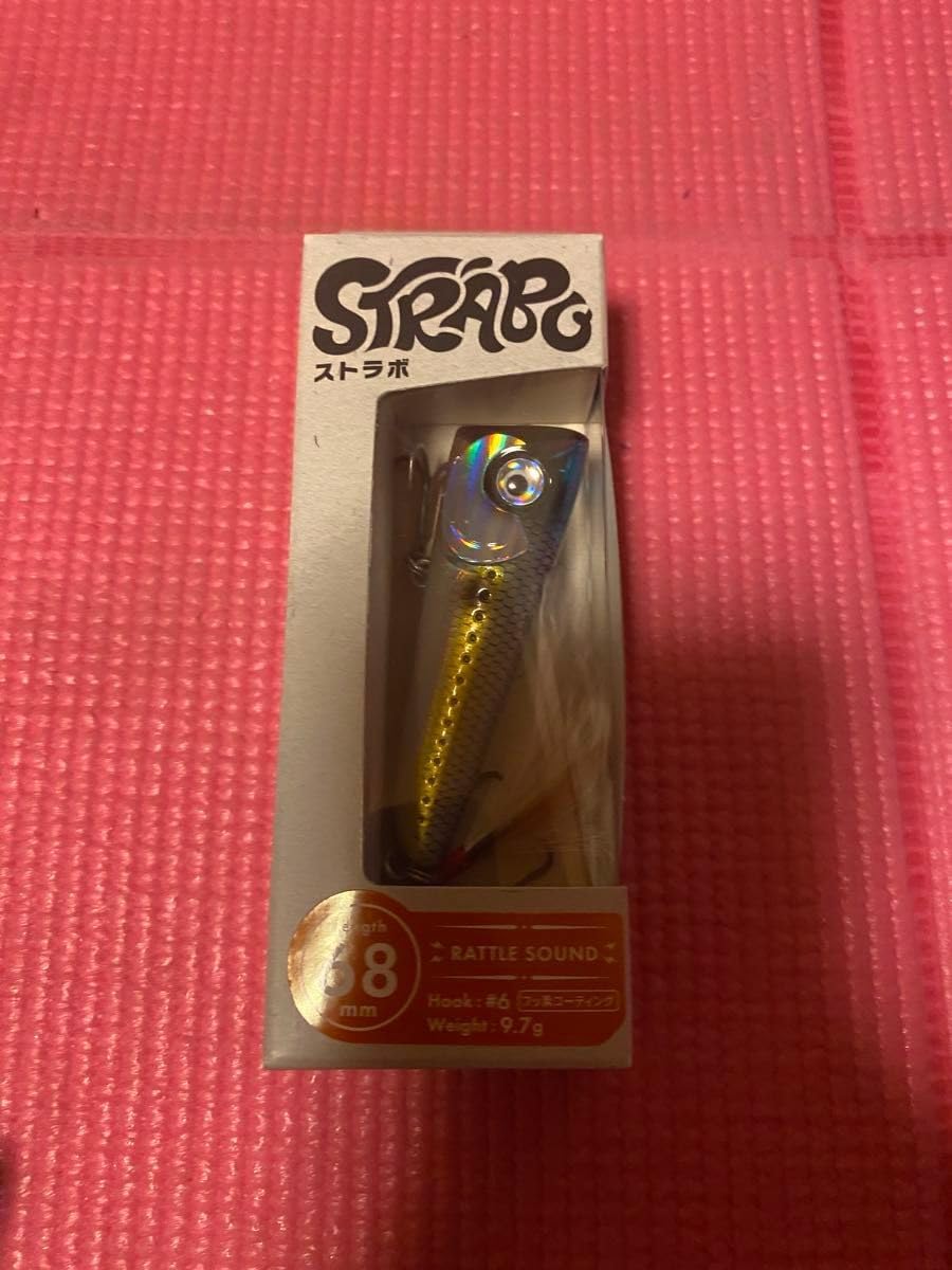 ストラボ 68mm ホログラムシャッド ジークラック geecrack