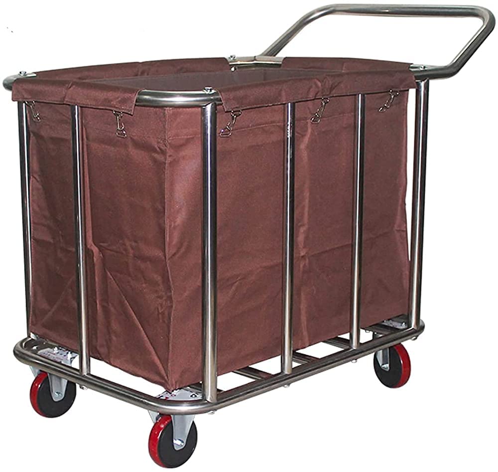 Cesto portabiancheria Scaffale Carrelli mobili Carrello portabiancheria su Ruote Carrelli portaoggetti per cestini portabiancheria Cesto portabiancheria con braccioli Sacchi in Tessuto rimov