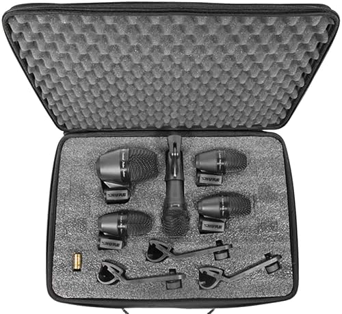 Miniatura 3 de Shure PG ALTA - Kit de micrófono de batería de 5 piezas para tocar y grabar bateristas, incluye micrófonos, soportes y cables con opciones para Kick