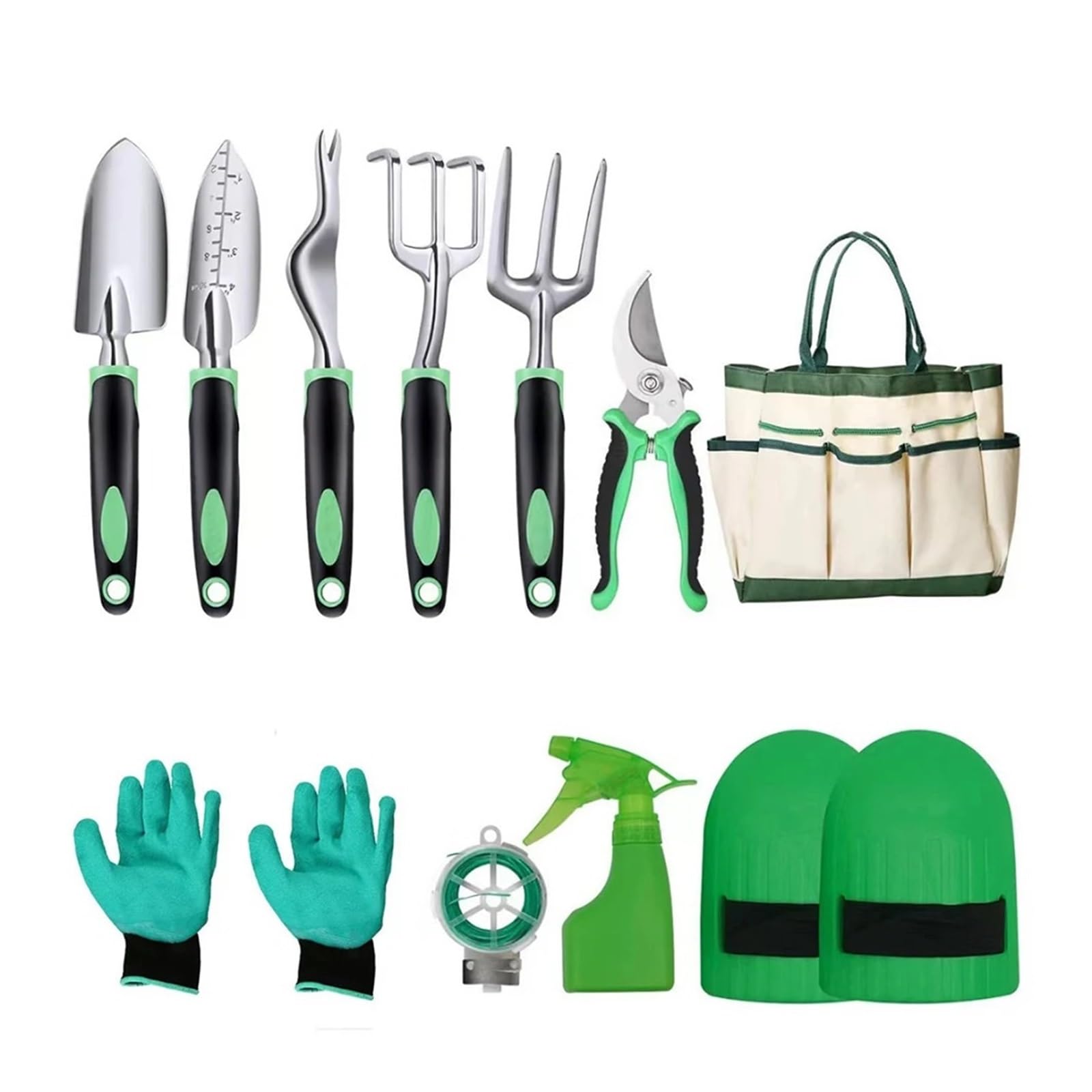 Ensemble d'outils de Jardin avec Sac Rangement