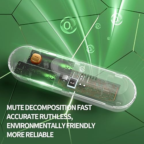 Portable Ozone Deodorizer for Refrigerators, Sneakers, Boots & Leather Shoes