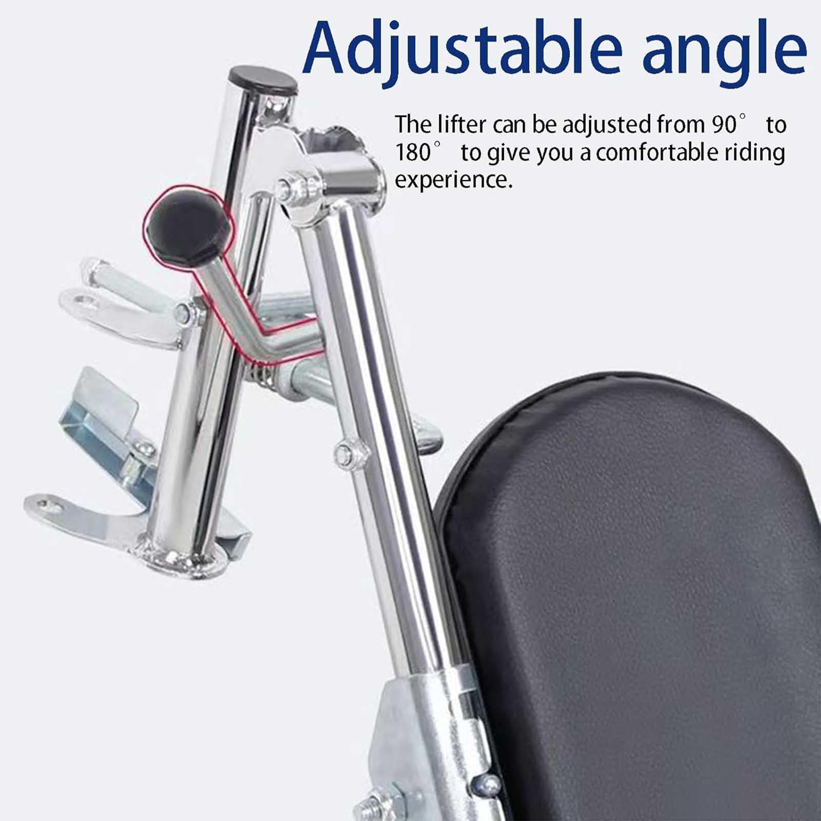 Reposapiés universal para silla de ruedas con ángulo ajustable y cojines para apoyo ortopédico y recuperación de lesiones