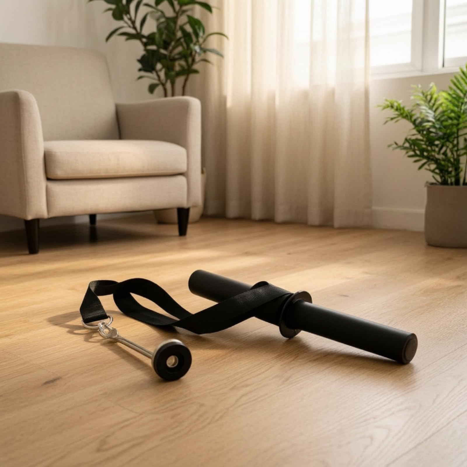 Allenatore per Avambracci con Cinghia | Struttura in Acciaio Resistente, Allenatore di potenza per Avambraccio, Palestra in Casa
