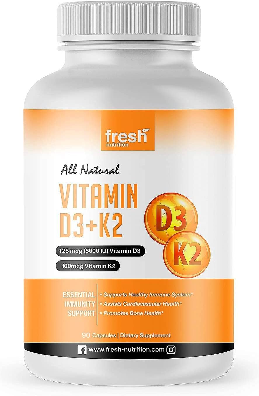 PlantBased Vitamin D3 & K2 Supplement 90 Malaysia Ubuy