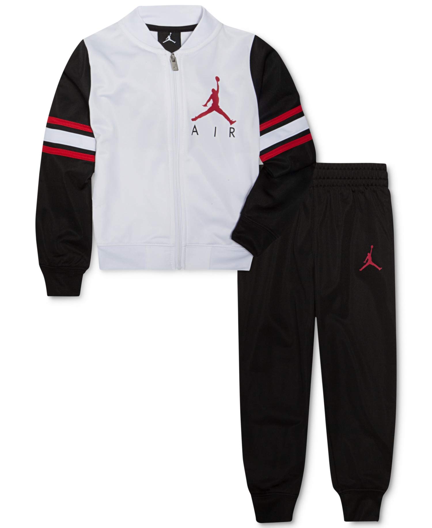 Jordan 2 pc. Classic Varsity Jacket Pants Set Little Boys Black 4