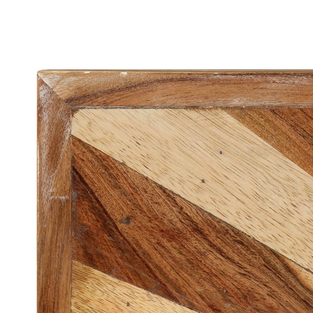 Mesa de salón de madera maciza de mango, 90 x 55 x 36 cm, mesa de salón, mesas de salón, mesas de café, para un ambiente acogedor