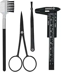 Kit Design Sobrancelha, Mundial S/A, Preto