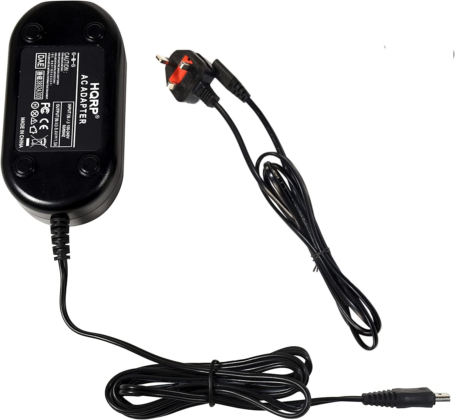 HQRP - Cargador adaptador de CA copatible con Canon CA-570 VIXIA HF