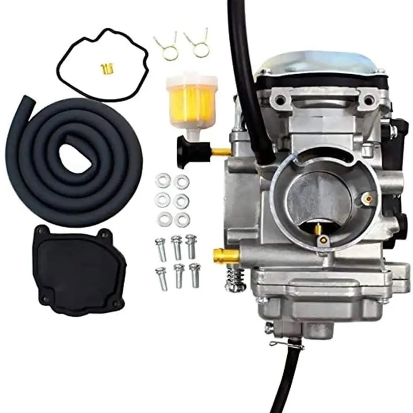 carburador de desbrozadora de gasolina Carburador y funda adaptadora para colector de admisión para ATV YFM250 1999-2004