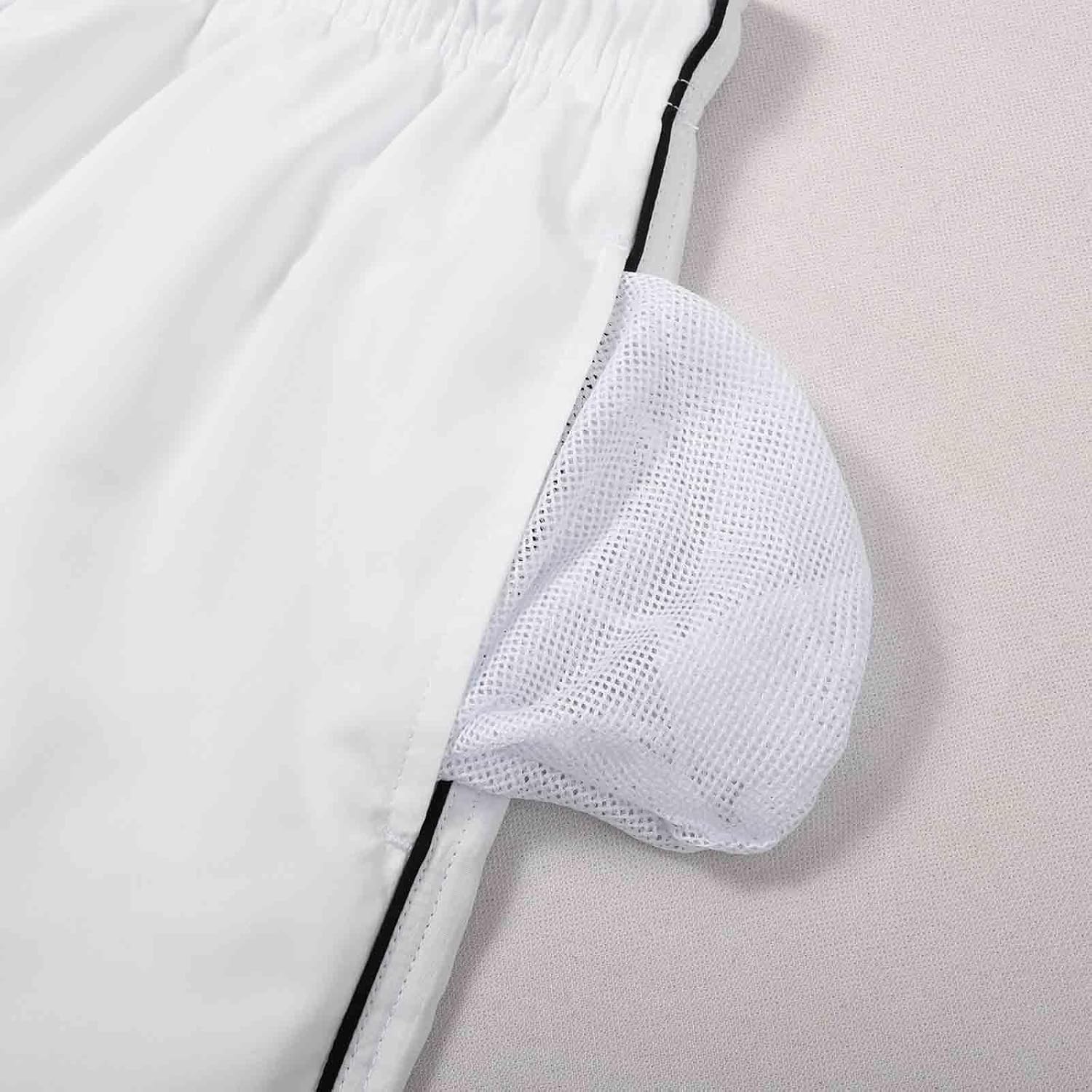 SUNDAY ROSE Mens Swim Trunks Quick Dry 5 inch Inseam Beach Shorts with Mesh Lining Bathing Suits for Men - Image 7