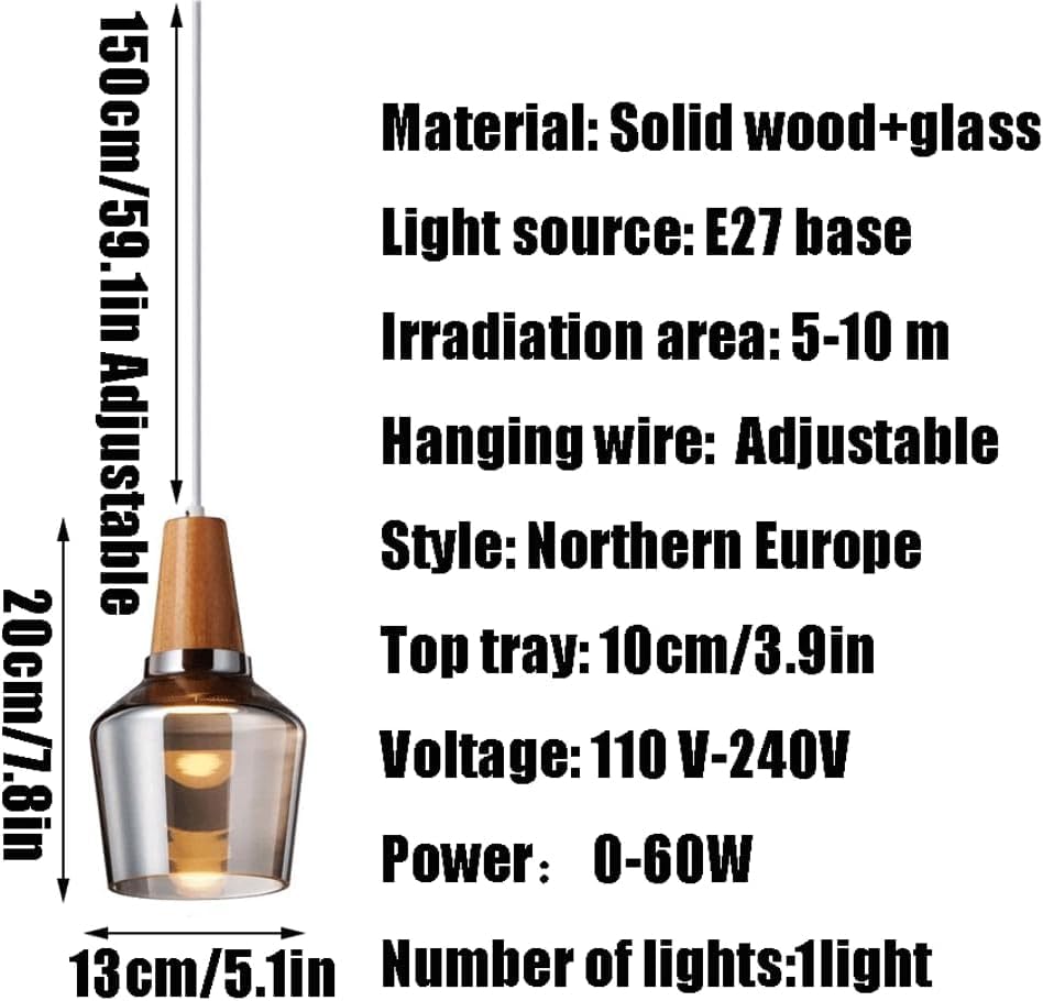 Lámpara colgante base E27 para solucionar espacios oscuros con estilo industrial moderno 6