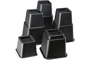 Home It Adjustable Bed Risers - Essential Table Raising Blocks