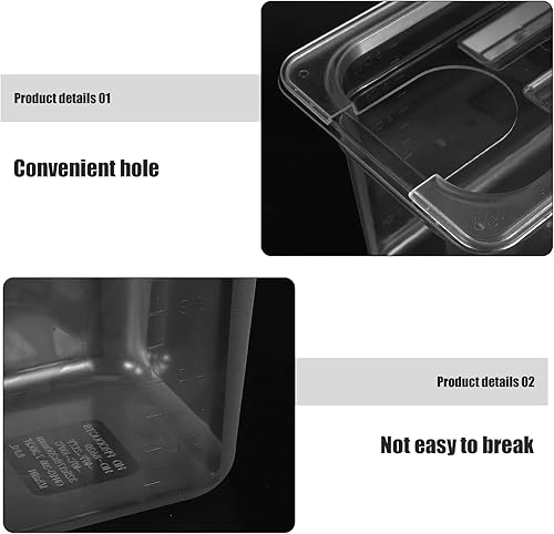 Miniatura 7 de Kichvoe Contenedor Sous Vide Conveniente Contenedor de olla de cocción lenta de 6L Estuche de almacenamiento de alimentos Olla de cocción lenta