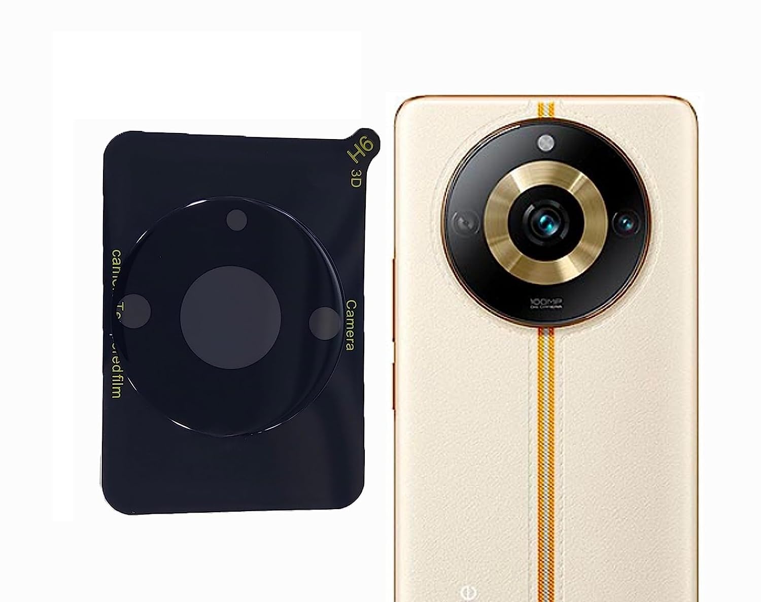 fabe kee Camera Lens Protector Full coverage Tempered Glass Compatible with Realme Narzo 60 Pro 5G (Black, Pack of 1) (B0CD43Z337) Amazon Price History, Amazon Price Tracker