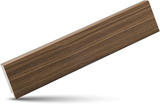 KGM Kunststoff Sockelleiste- Eiche dunkel- 16x58x2400mm- Hartschaum- 1 Stück