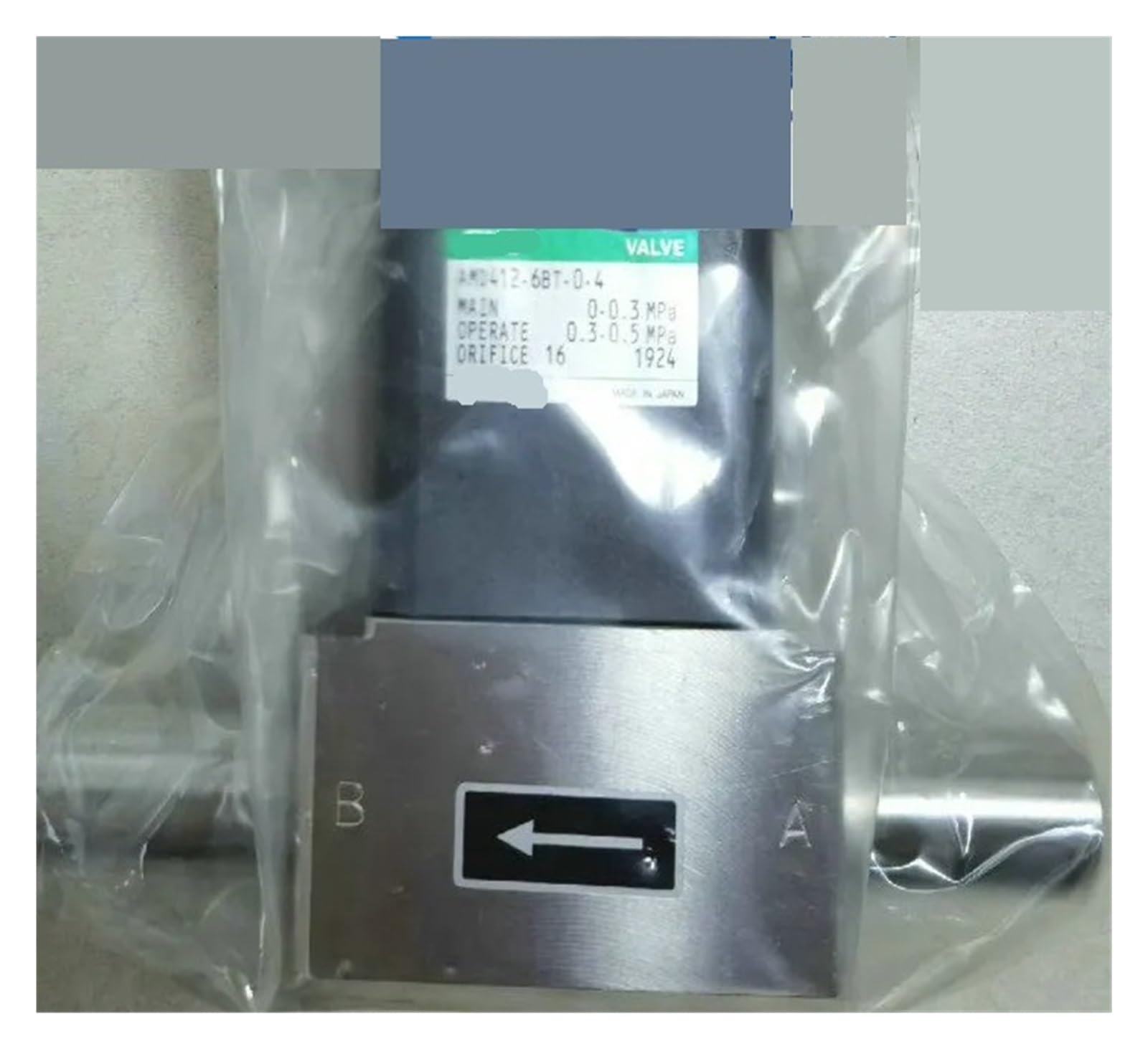 Vanne Liquide AMD412-6BT-0-4 pour résoudre les problèmes de surpression et fuites