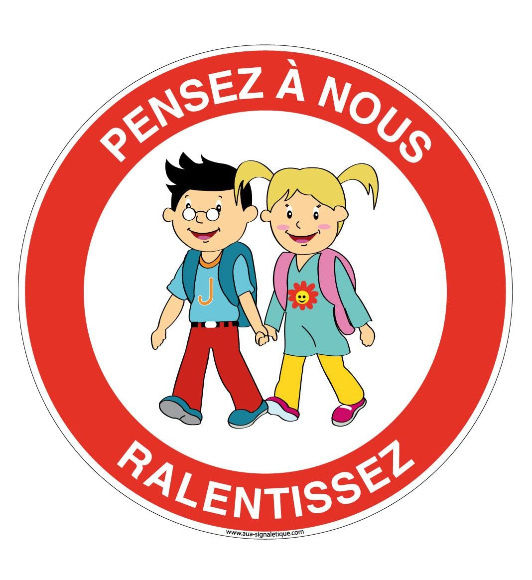 AUA SIGNALETIQUE 202023-R-BS-a-180 Product Information: Sign, Multicolored