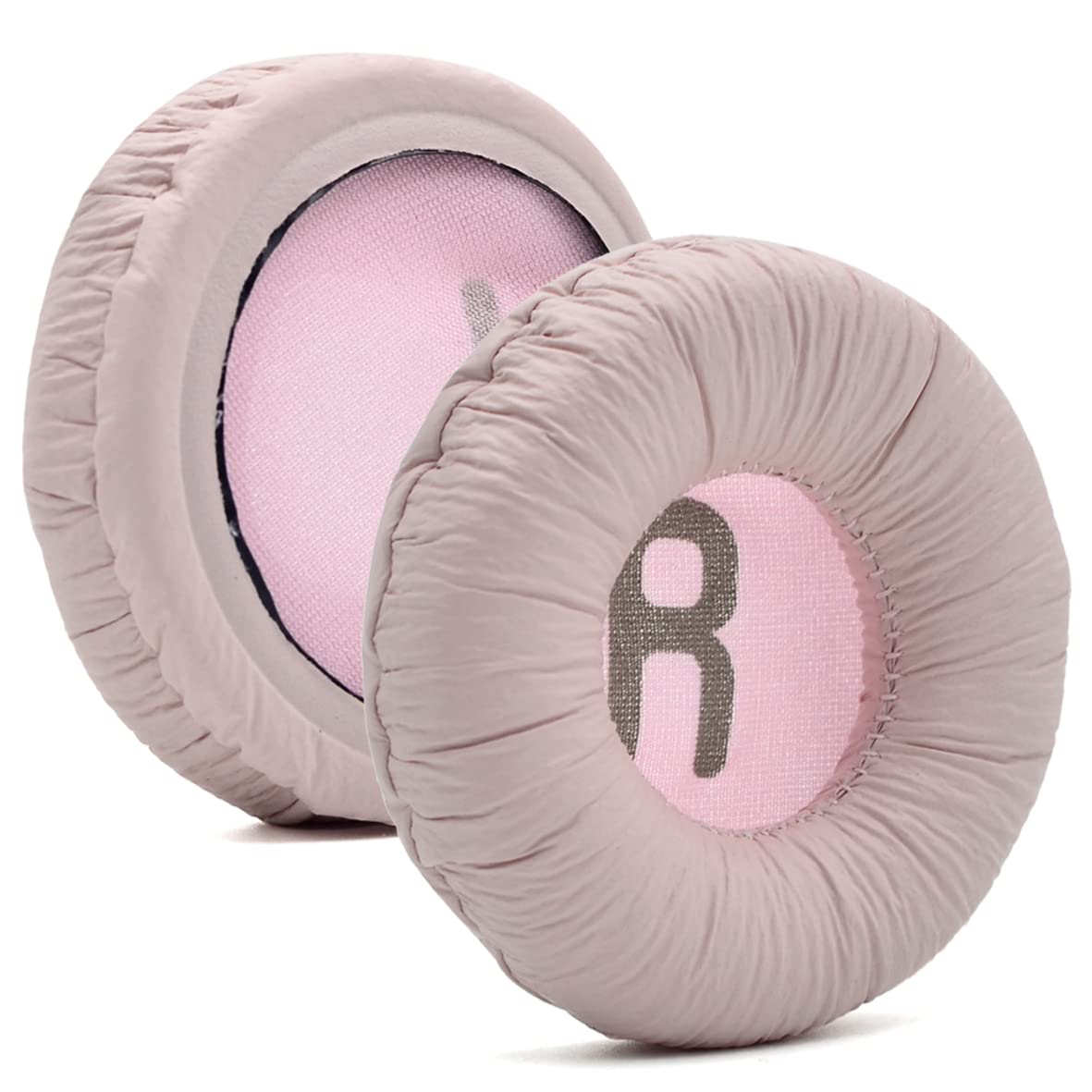 defean70mm Round Ear Cushion Replacement Cushions Ear Pads Compatible with Sony MDR-ZX110 / MDR-ZX330BT / V150 / WH-CH500 / JBL T500BT / T450BT &Many Other 70MM Round On-Ear Headphones (Pink)