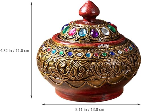 Miniatura 3 de Uonlytech Caja de joyería tailandesa Joyero Joyero organizador anillo joyero organizador de pendientes Caja de anillo Caja de anillos Estuche para