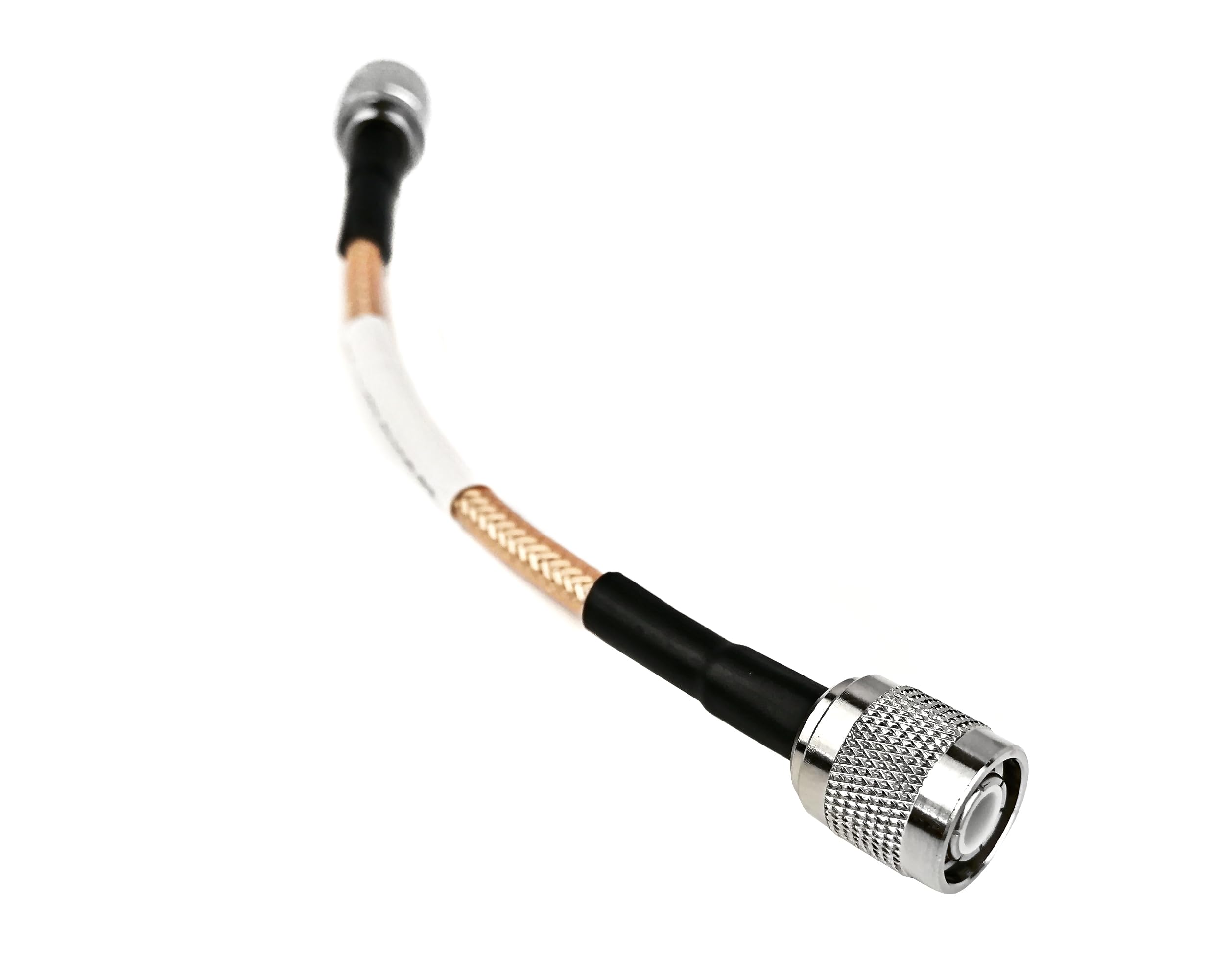 1 câble coaxial RG142 à faible perte TNC vers TNC – Câble d'extension 50 Ohm pour amplificateurs de signal cellulaire et répéteurs WiFi (1,2 m)