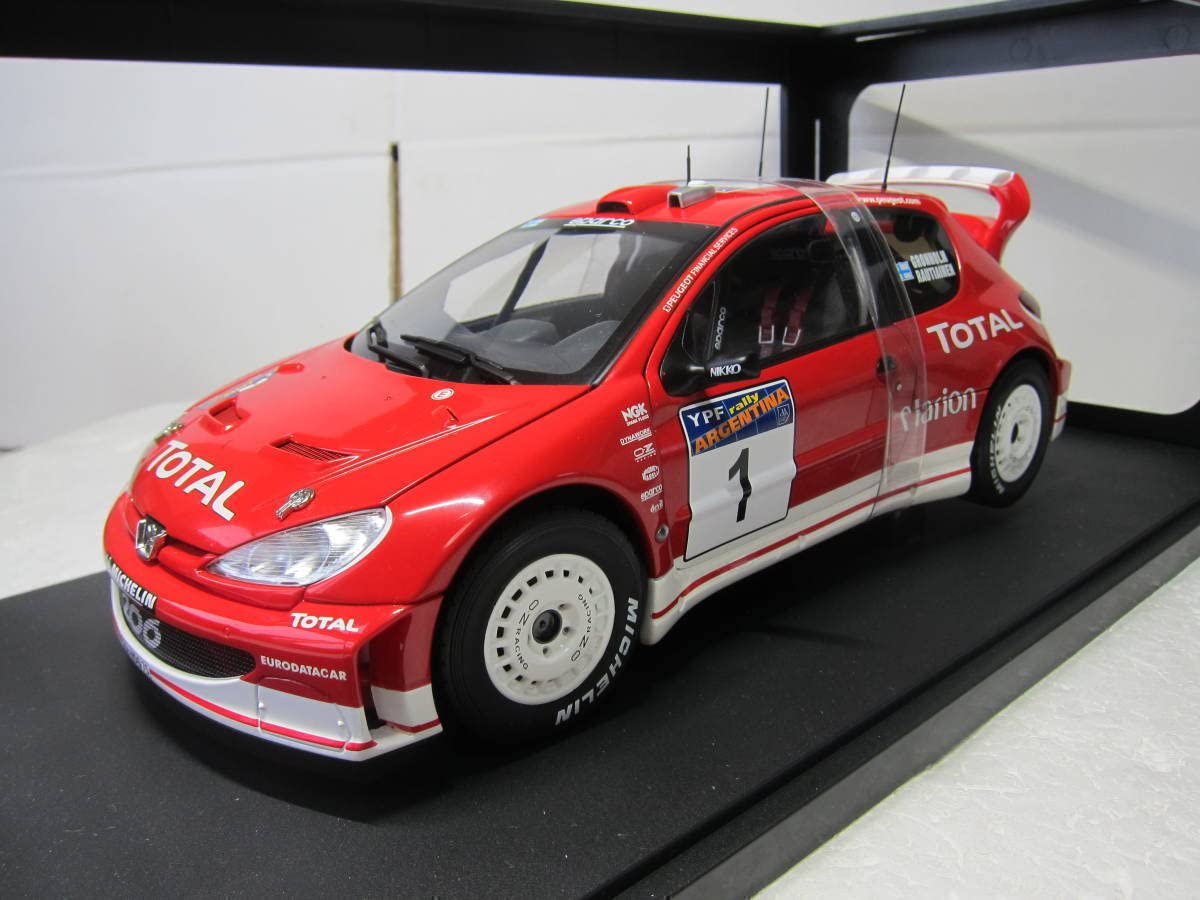 Amazon | 1/18 オートアート プジョー 206 WRC 2003 M.GRONHOLM/T 