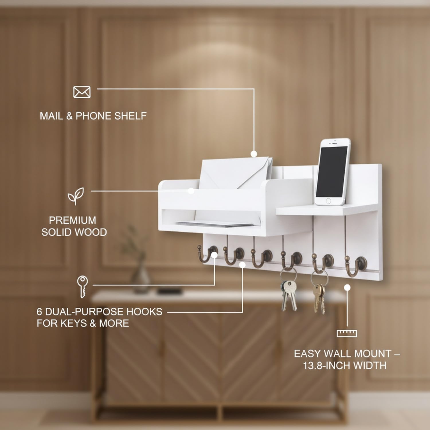 Organizador de pared