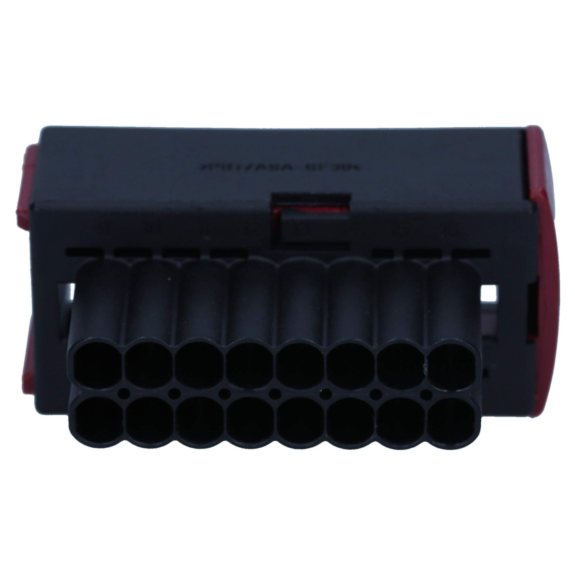 AMP 5x JPT Buchsengehäuse 16 Polig - Stecker Steckverbinder Gehäuse | Junior Power Timer Flachsteckverbinder für KFZ & Sonderfahrzeuge, IP54 Schutzklasse, 0,5-2,5mm² Leiterquerschnitt